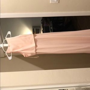 BHLDN pink dress